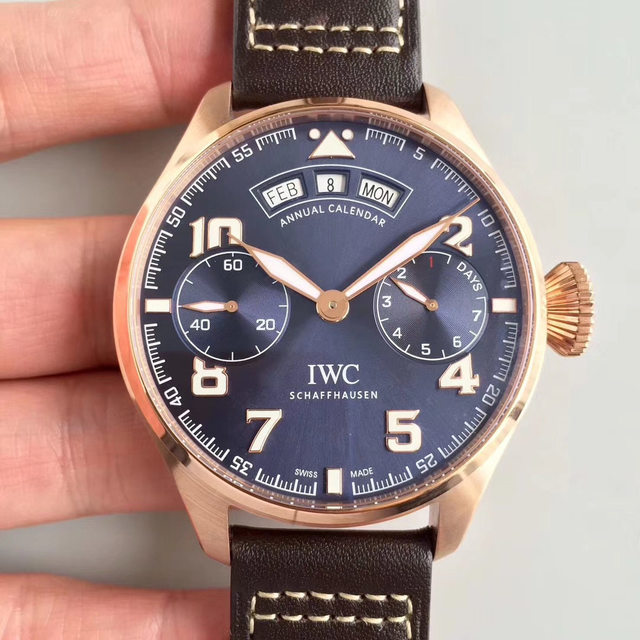 IWC 빅파일럿 애뉴얼캘린더 로즈골드금장 어린왕자에디션.jpg